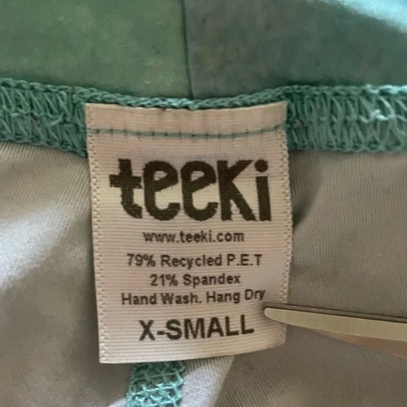 Teeki Tarot Magick Hot Pant Feather Leggings XS - Picture 6 of 15